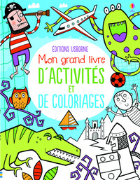 Picture of Mon grand livre d'activités et de coloriages