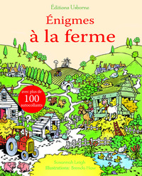 Image de Enigmes à la ferme - Autocollants Usborne