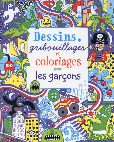 Picture of Dessins, gribouillages et coloriages pour les garçons