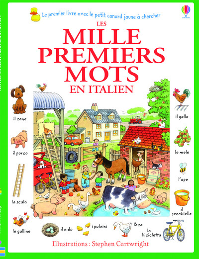 Image de Les mille premiers mots en italien