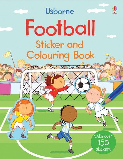 Image de Football Sticker and Colouring Book