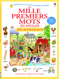 Image de LeS mille premiers mots en anglais avec autocollanTS