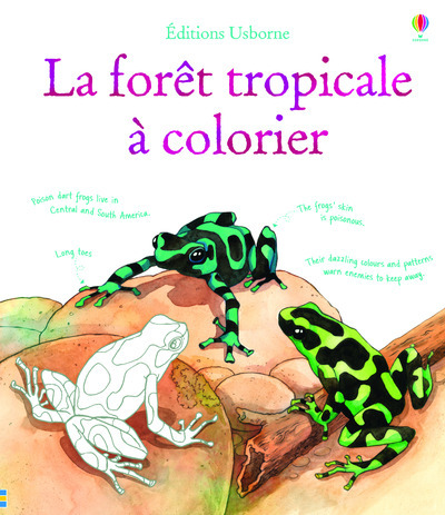 Picture of Faune et flore de la fôret tropicale à colorier