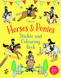 Image de Horses & Ponies Sticker and Colouring Book