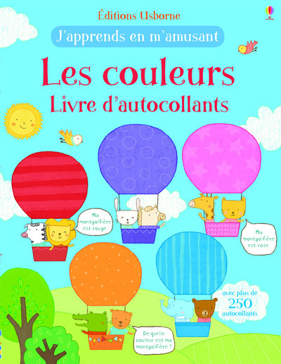 Image de J'apprends en m'amusant Les couleurs - Livre d'autocollants