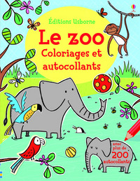 Image de Le zoo - Coloriages et autocollants