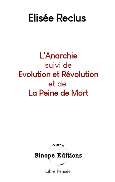 Image de L'Anarchie suivis de Evolution et Révolution et de La Peine de Mort