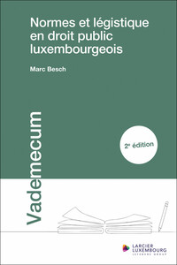 Picture of Normes et légistique en droit public luxembourgeois 2ed