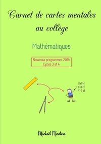 Image de Carnet de cartes mentales au collège - Mathématiques
