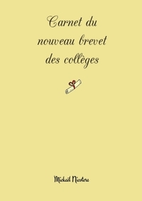 Image de Carnet du nouveau brevet des collèges
