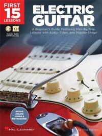 Image de TROY NELSON : FIRST 15 LESSONS - ELECTRIC GUITAR - RECUEIL + ENREGISTREMENT(S) EN LIGNE