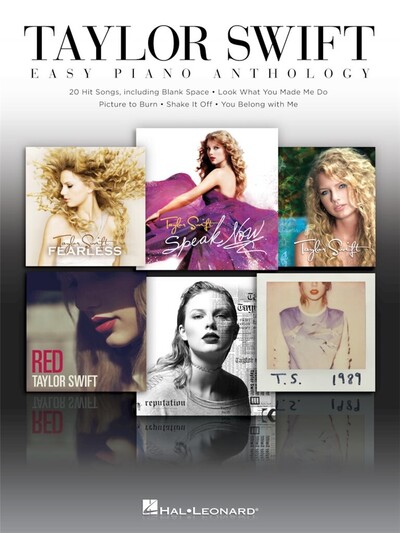 Picture of TAYLOR SWIFT - EASY PIANO ANTHOLOGY PIANO
