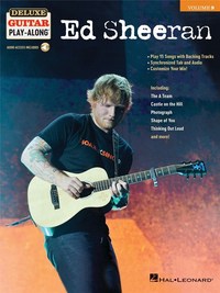 Image de ED SHEERAN DELUXE GUITAR PLAY-ALONG VOLUME 9 - GUITARE -  RECUEIL + ENREGISTREMENT(S) EN LIGNE