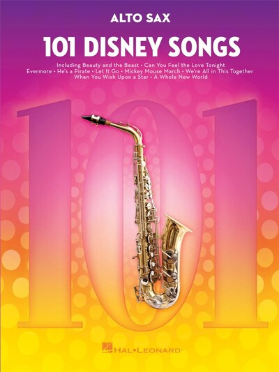 Image de 101 DISNEY SONGS FOR SAXOPHONE ALTO