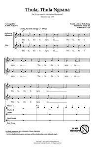 Picture of THULA, THULA NGOANA CHANT