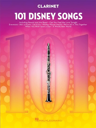 Image de 101 DISNEY SONGS  FOR CLARINETTE