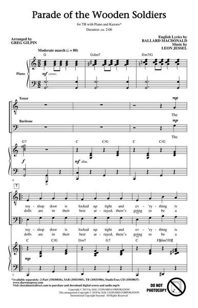 Picture of PARADE OF THE WOODEN SOLDIERS CHANT