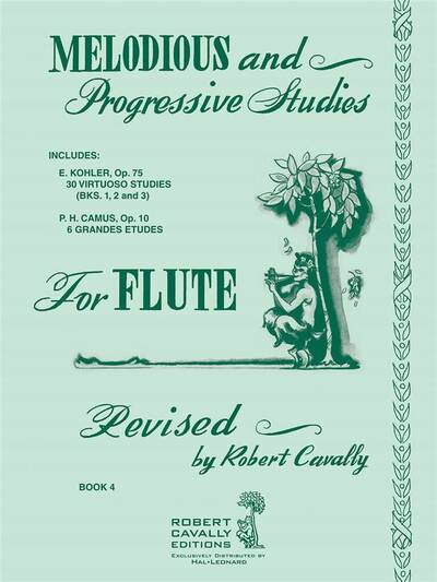 Picture of MELODIOUS AND PROGRESSIVE STUDIES FOR FLUTE,BOOK 4