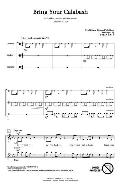 Picture of BRING YOUR CALABASH CHANT