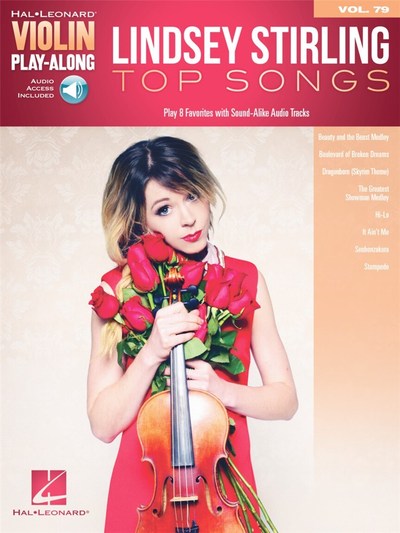 Picture of LINDSEY STIRLING - TOP SONGS - VIOLIN PLAY-ALONG VOLUME 79 - RECUEIL + ENREGISTREMENT(S) EN LIGNE