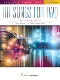 Picture of HIT SONGS FOR TWO ALTO SAXOPHONES