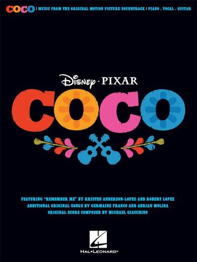 Picture of DISNEY/PIXAR'S COCO : MUSIC FROM THE ORIGINAL MOTION PICTURE SOUNDTRACK - PIANO, VOCAL AND GUITAR