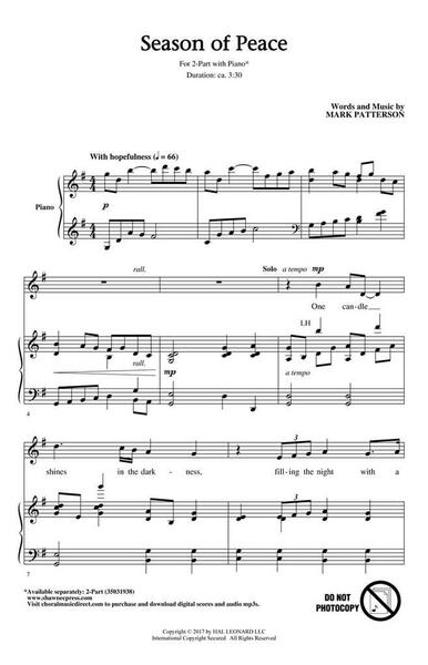 Picture of SEASON OF PEACE CHANT