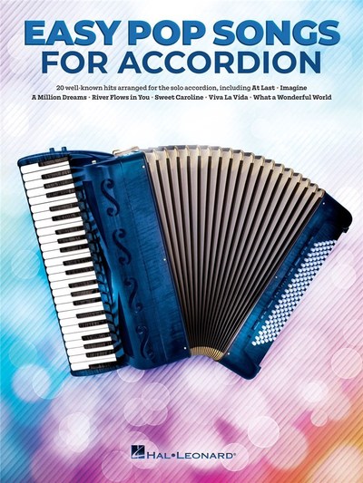 Picture of EASY POP SONGS FOR ACCORDION - POP & ROCK