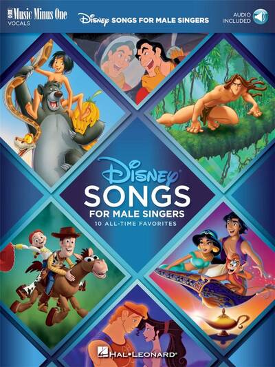 Picture of DISNEY SONGS FOR MALE SINGERS  +ENREGISTREMENTS ONLINE