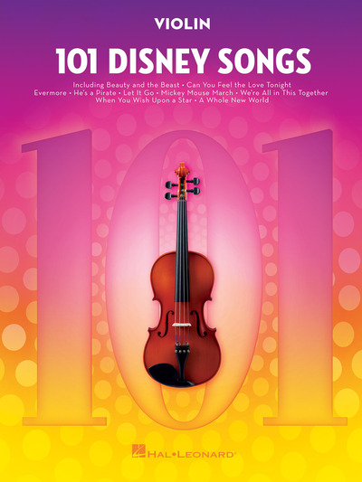 Image de 101 DISNEY SONGS  FOR VIOLIN - VIOLON