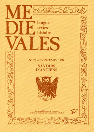 Picture of Savoirs d'anciens la destinee médiévale des txtes scientifiques latins de l'anti