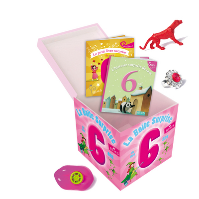 Image de LA BOITE SURPRISE DE MES 6 ANS - FILLES