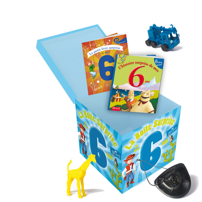 Image de LA BOITE SURPRISE DE MES 6 ANS - GARCONS