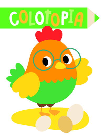 Image de Poule Coloriage