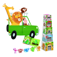 Picture of Livre et cubes de constructions : les formes
