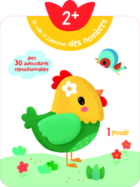 Picture of 2+ Je colle et j'apprends des nombres - poule