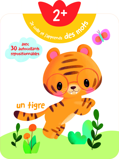 Image de 2+ Je colle et j'apprends des mots - tigre