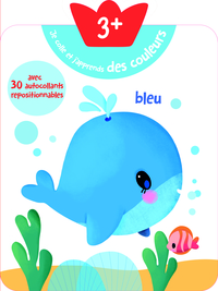 Image de 3+ Je colle et j'apprends des couleurs Baleine