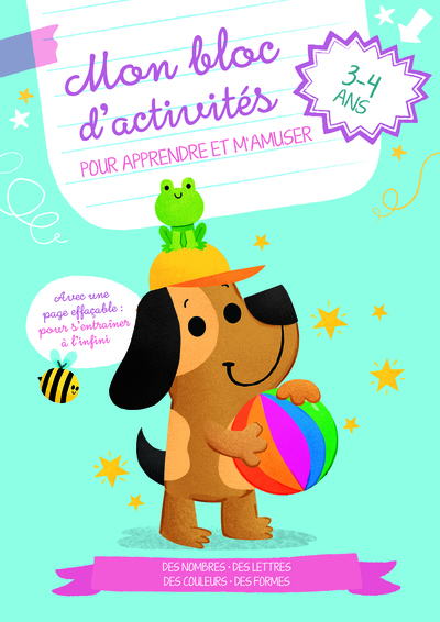 Image de Le chien  - Mon bloc d'activités pour apprendre et s'amuser