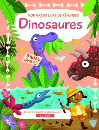 Image de Dinosaures - Mon grand livre de réponses