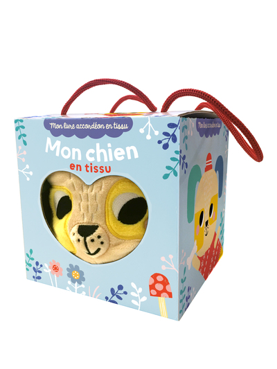 Picture of Mon chien en tissu - Mon livre accordéon en tissu