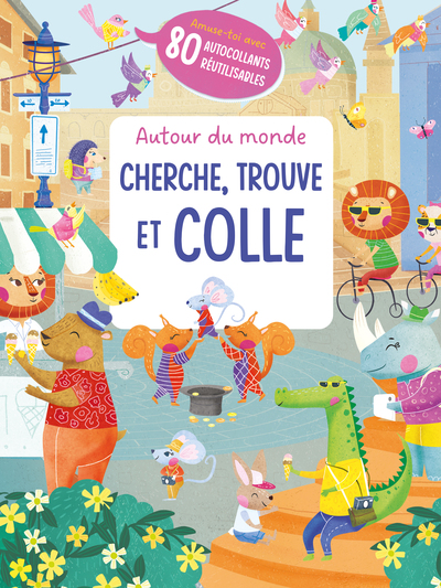 Image de Autour du monde cherche, trouve et colle
