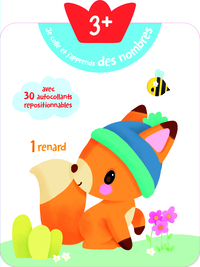 Image de 3+ Je colle et j'apprends des nombres - Renard