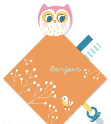 Picture of Mon doudou pour le dodo petit hibou