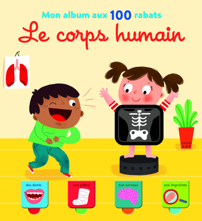 Picture of Le corps humain - Album rabats - Nouvelle édition