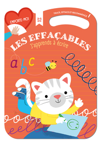 Image de J'apprends à écrire (3-5) - rouge - Les effaçables, trace, efface et recommence
