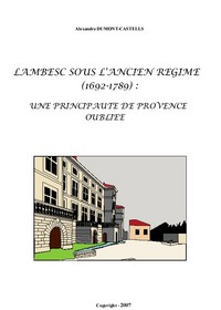 Image de Lambesc (1692-1789) sous l'Ancien régime, une principauté de provence oubliée
