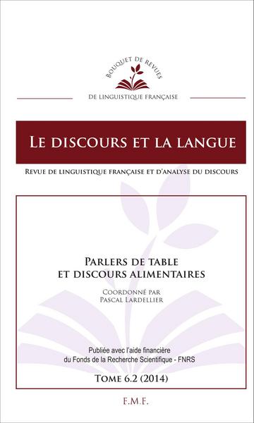 Picture of Parlers de table et discours alimentaires