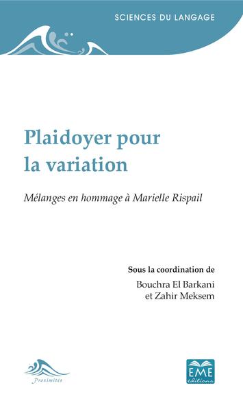 Picture of Plaidoyer pour la variation