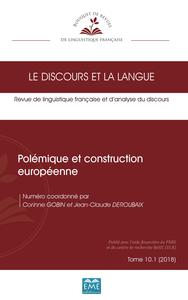 Picture of Polémique et construction européenne